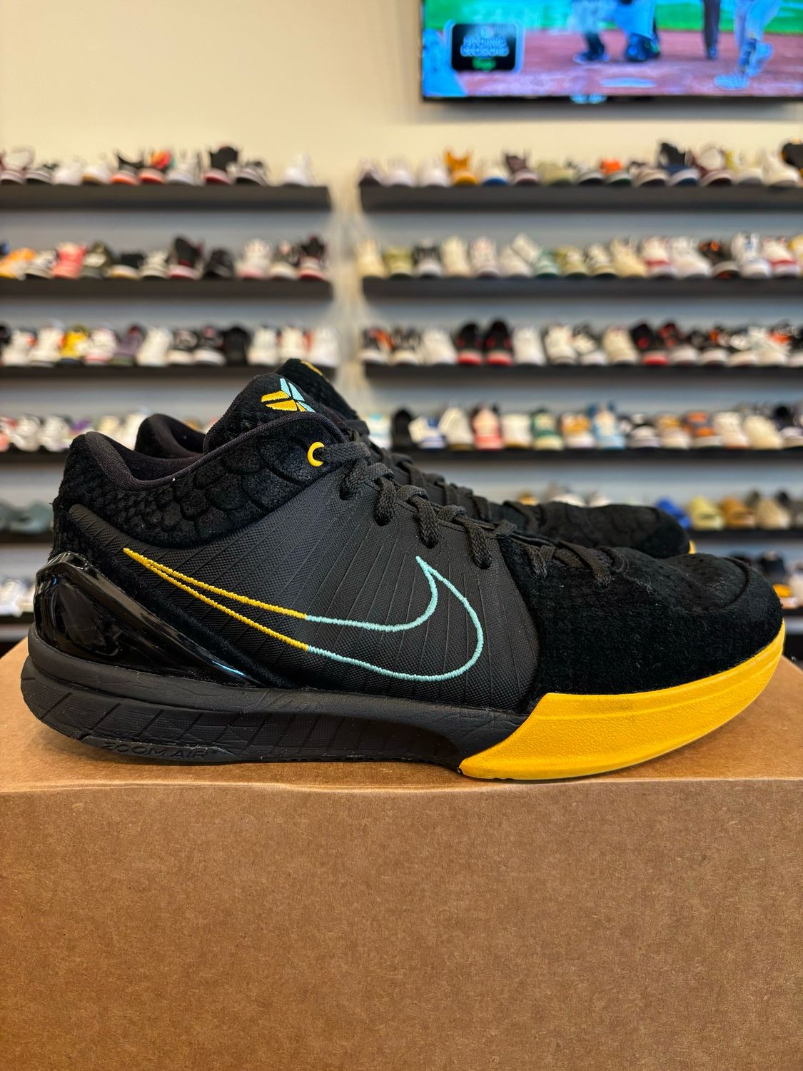 Nike Kobe 4 Protro FTB Snake Size 8.5 Pre-Owned (No Box)
