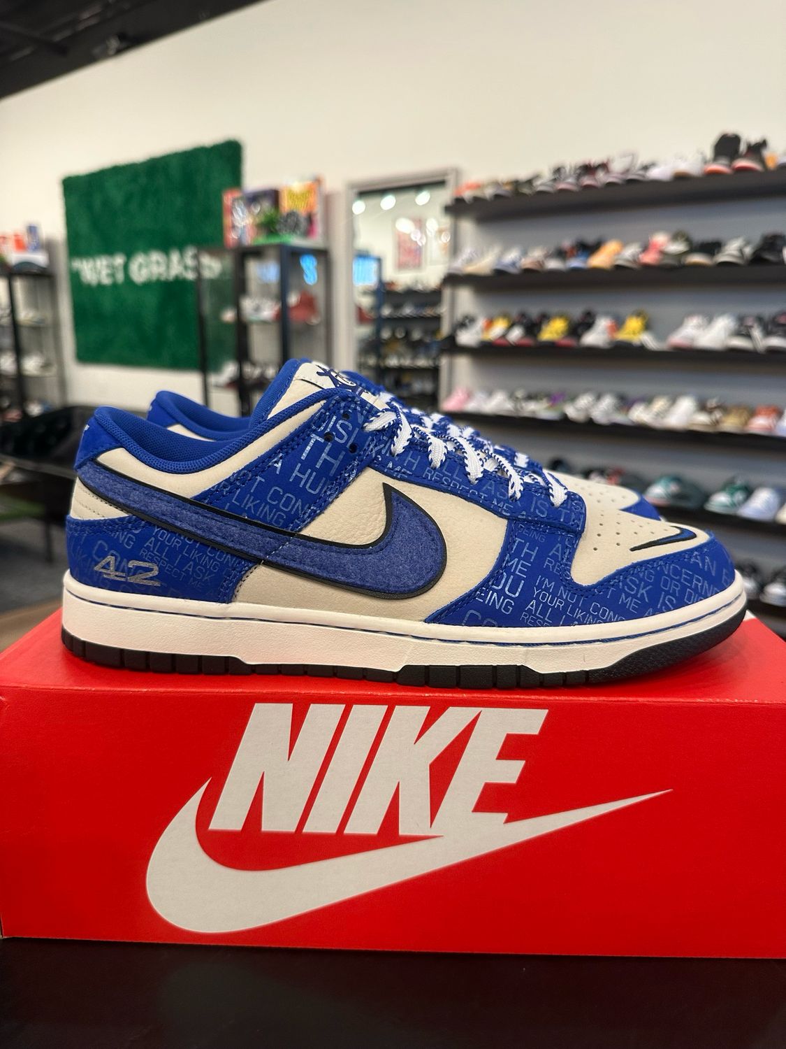 Nike Dunk Low Jackie Robinson Size 9 Brand New