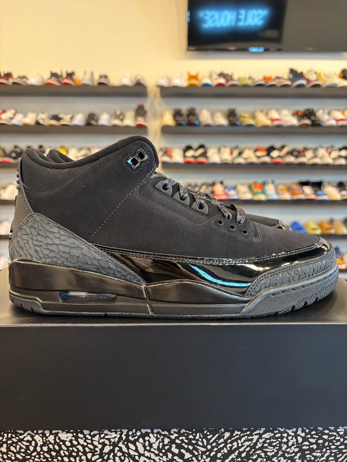 Jordan 3 Black Cat 2025 Size 11 Brand New