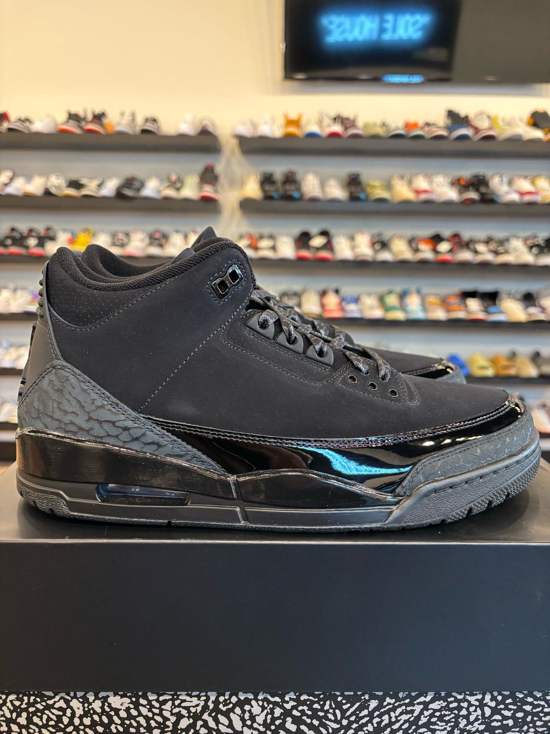Jordan 3 Black Cat 2025 Size 10 Brand New