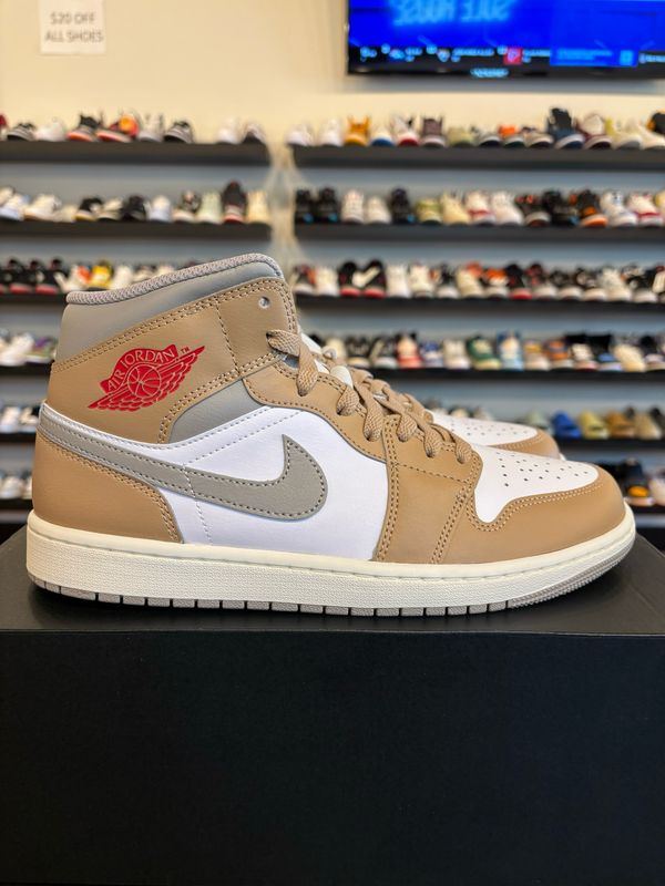 Jordan 1 Mid Hemp Size 9.5 Brand New