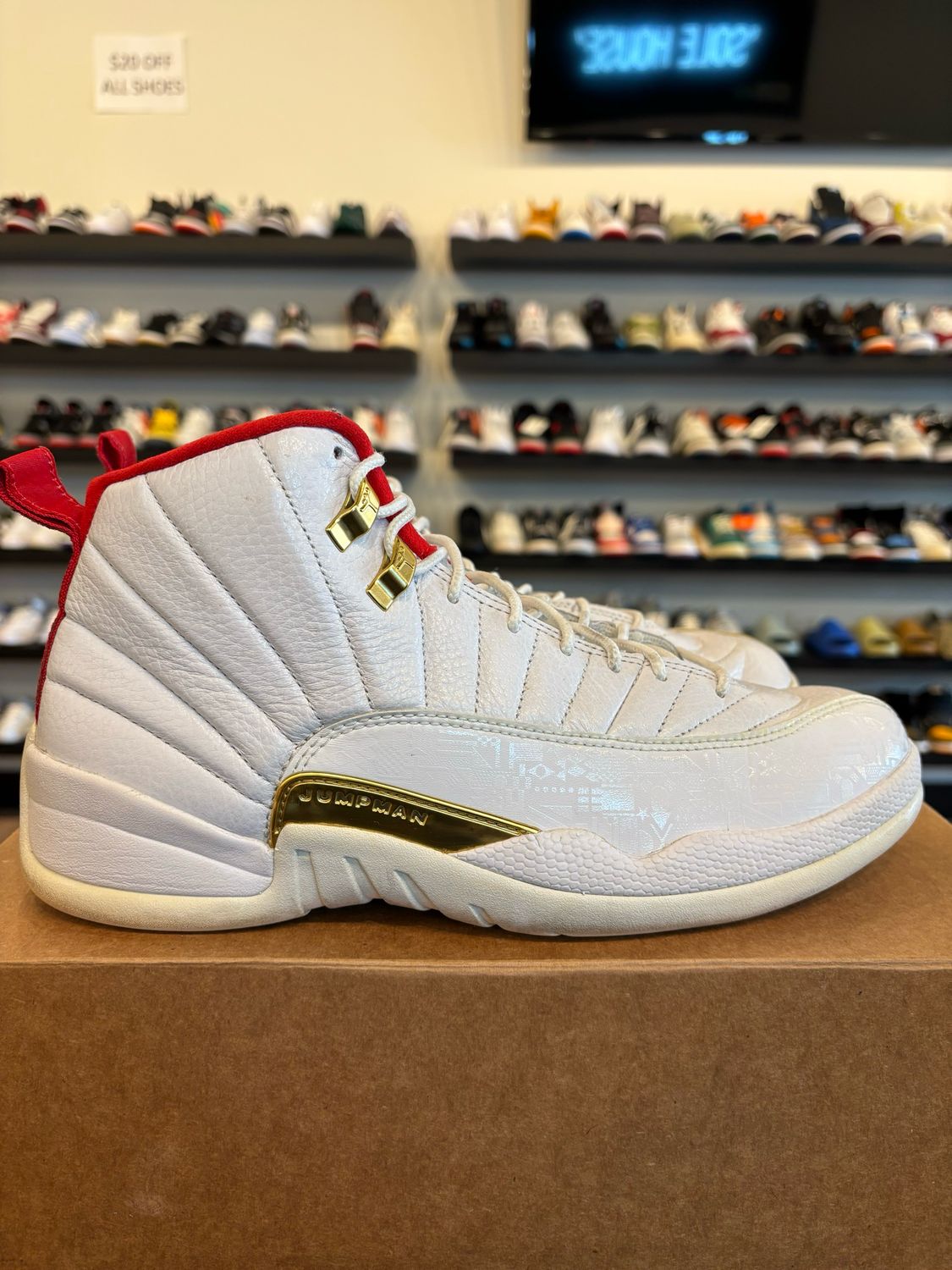 Jordan 12 Fiba Size 10 Pre-Owned (No Box)