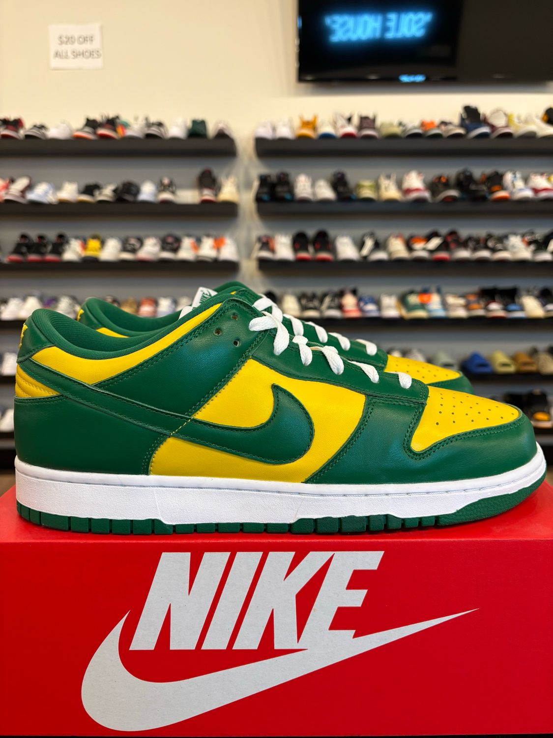 Nike Dunk Low Brazil Size 12.5 Brand New