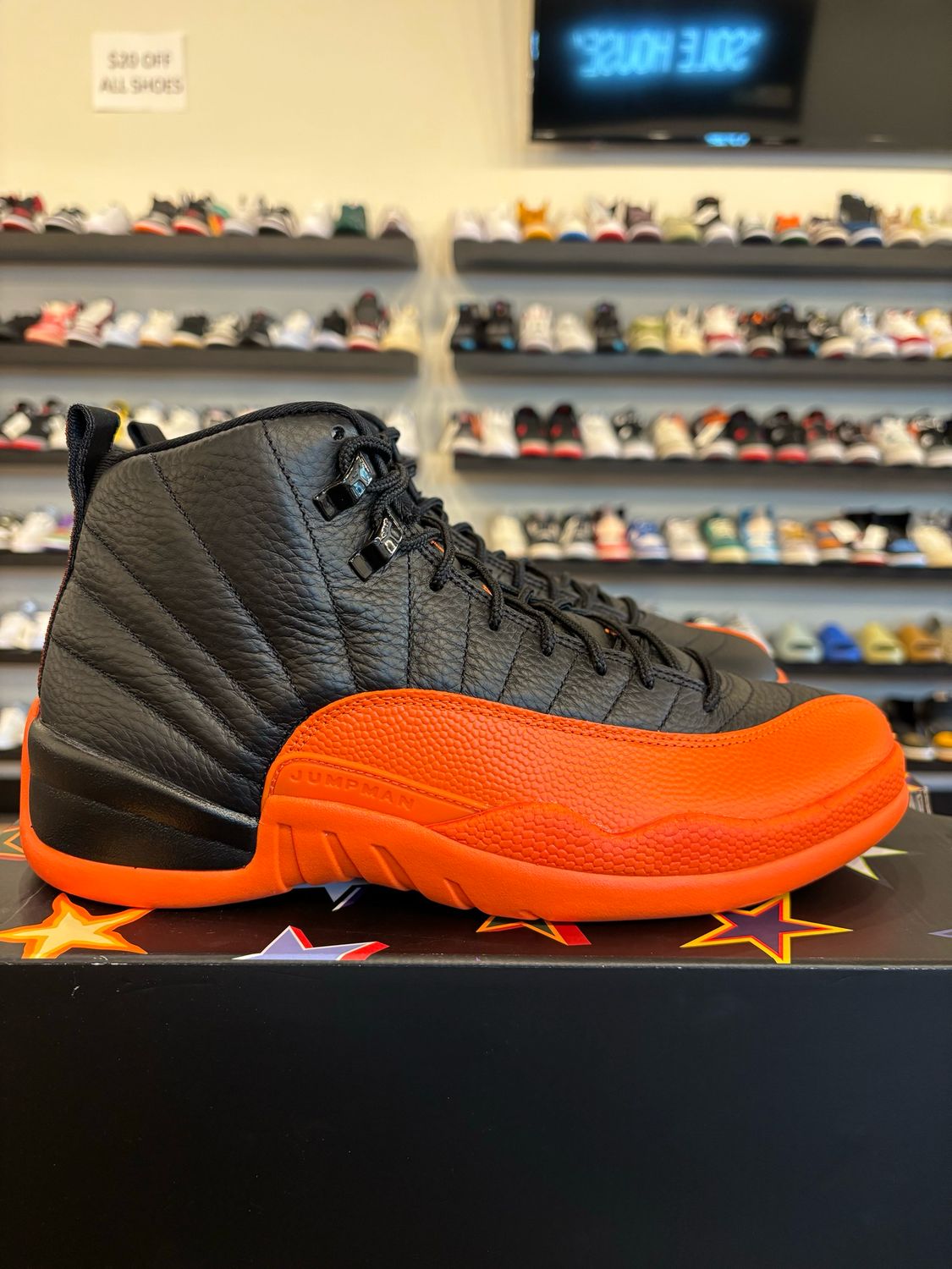 Jordan 12 WNBA Orange Size 10 (11.5W) Brand New