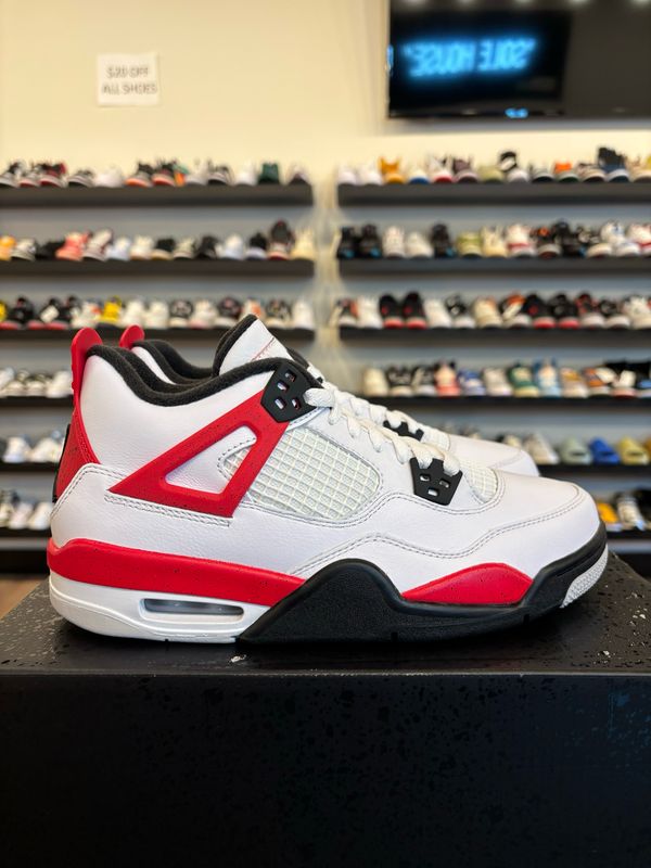 Jordan 4 Red Cement Size 7Y (8.5W) Brand New