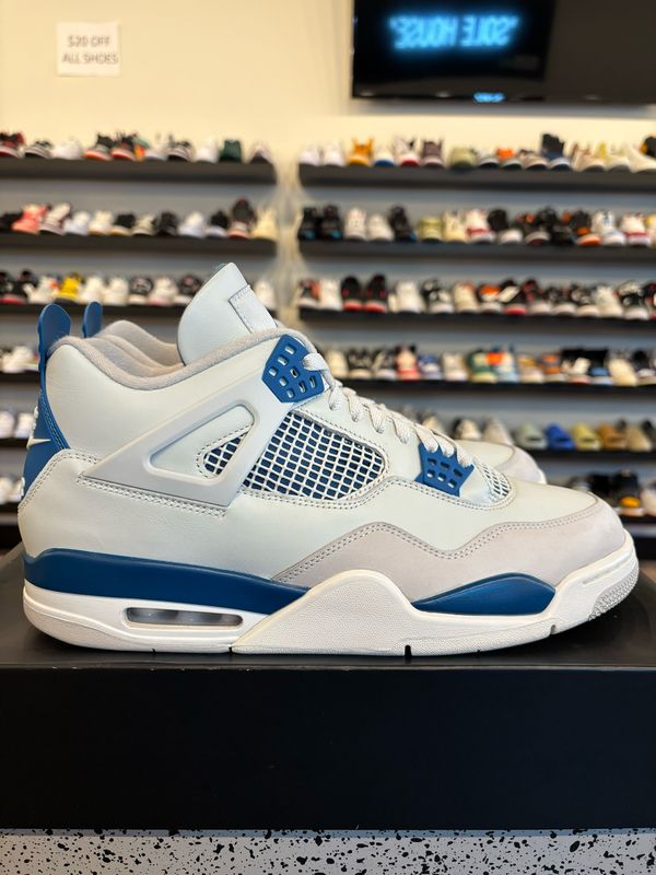 Jordan 4 Military Blue 2024 Size 12 Pre-Owned