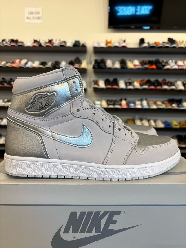 Jordan 1 CO.JP Silver Size 12 Brand New