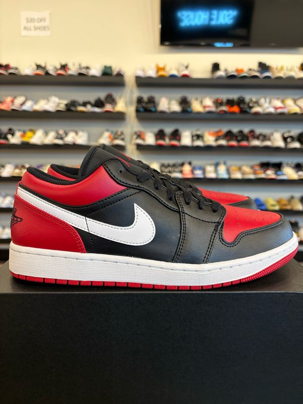 Jordan 1 Low Alternate Bred Toe Size 10 Brand New