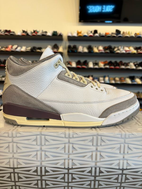 Jordan 3 A Ma Maniere White Size 11.5 (13W) Pre-Owned