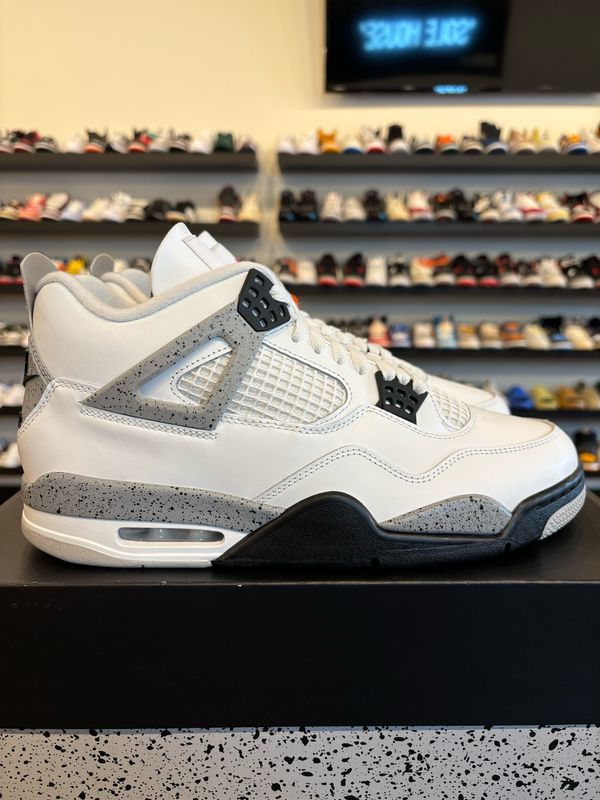 Jordan 4 White Cement 2025 Size 10.5 Brand New