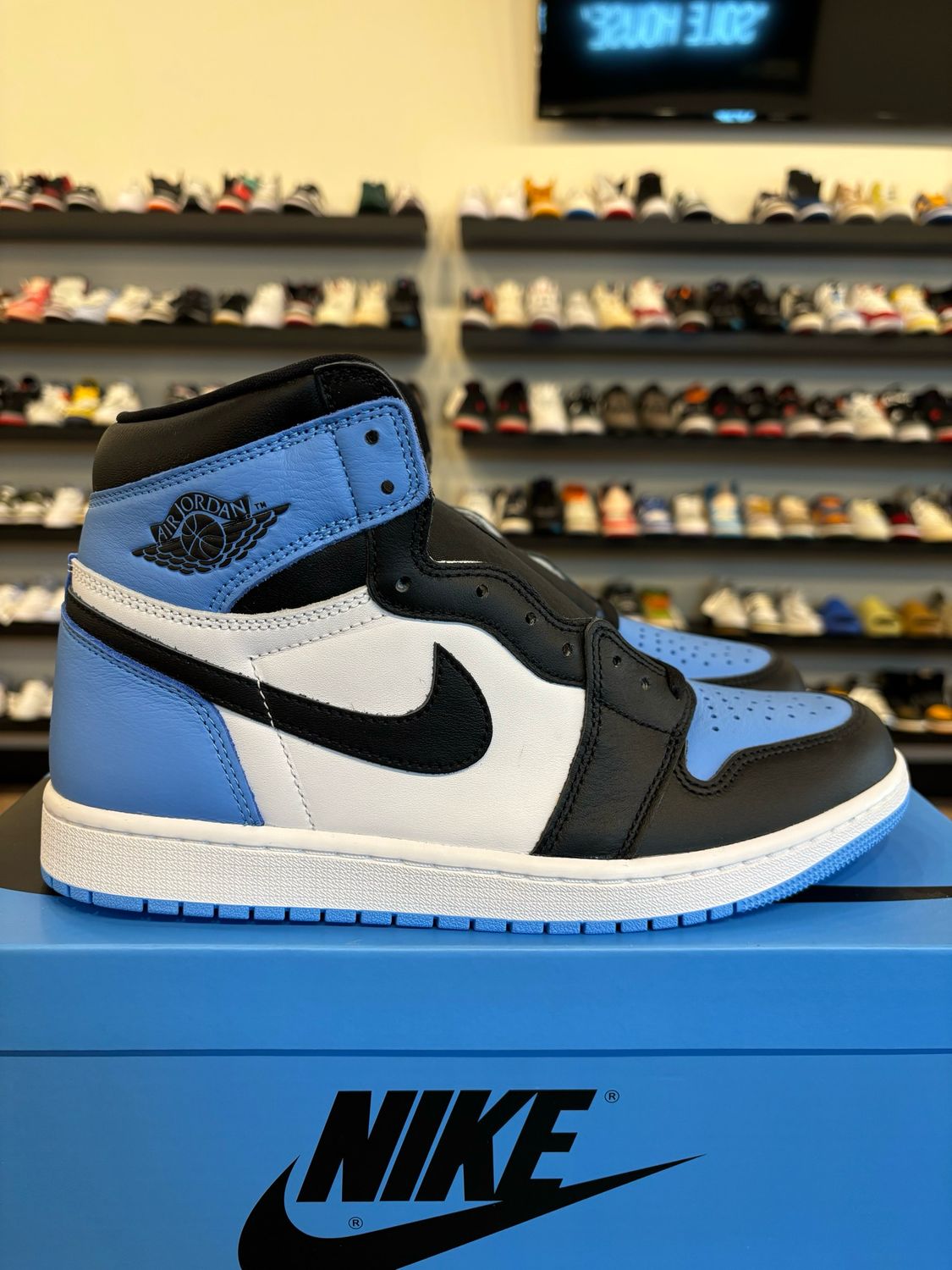 Jordan 1 UNC Toe Size 9.5 Brand New