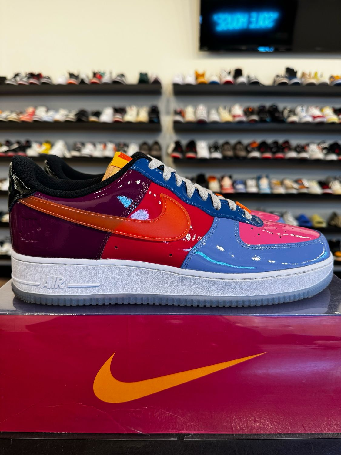 Nike Air Force 1 Low Undefeated Multi Size 11.5 Pre-Owned