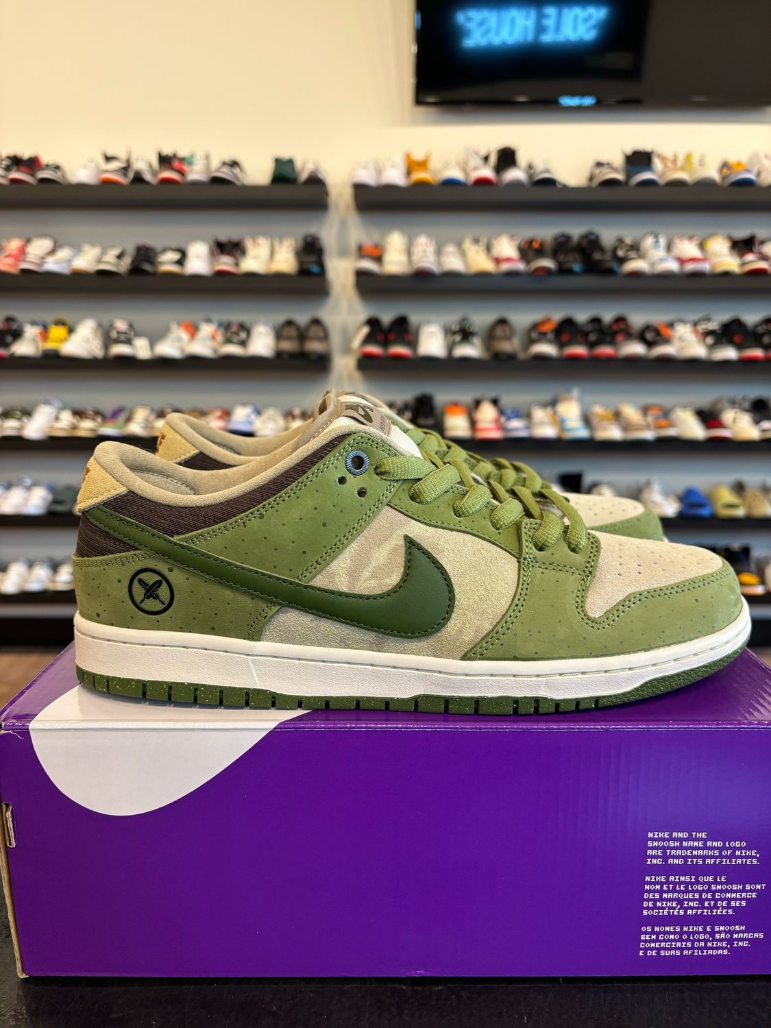 Nike Sb Dunk Low Yuto Matcha Size 11.5 Brand New