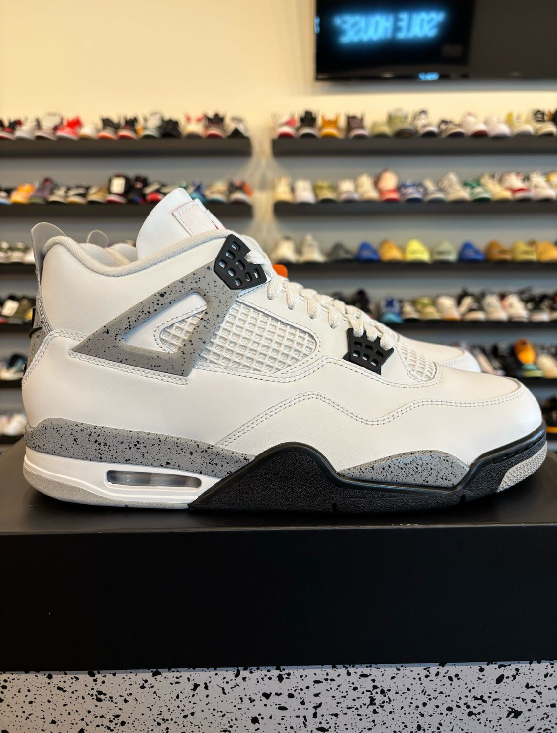 Jordan 4 White Cement 2025 Size 12 Brand New