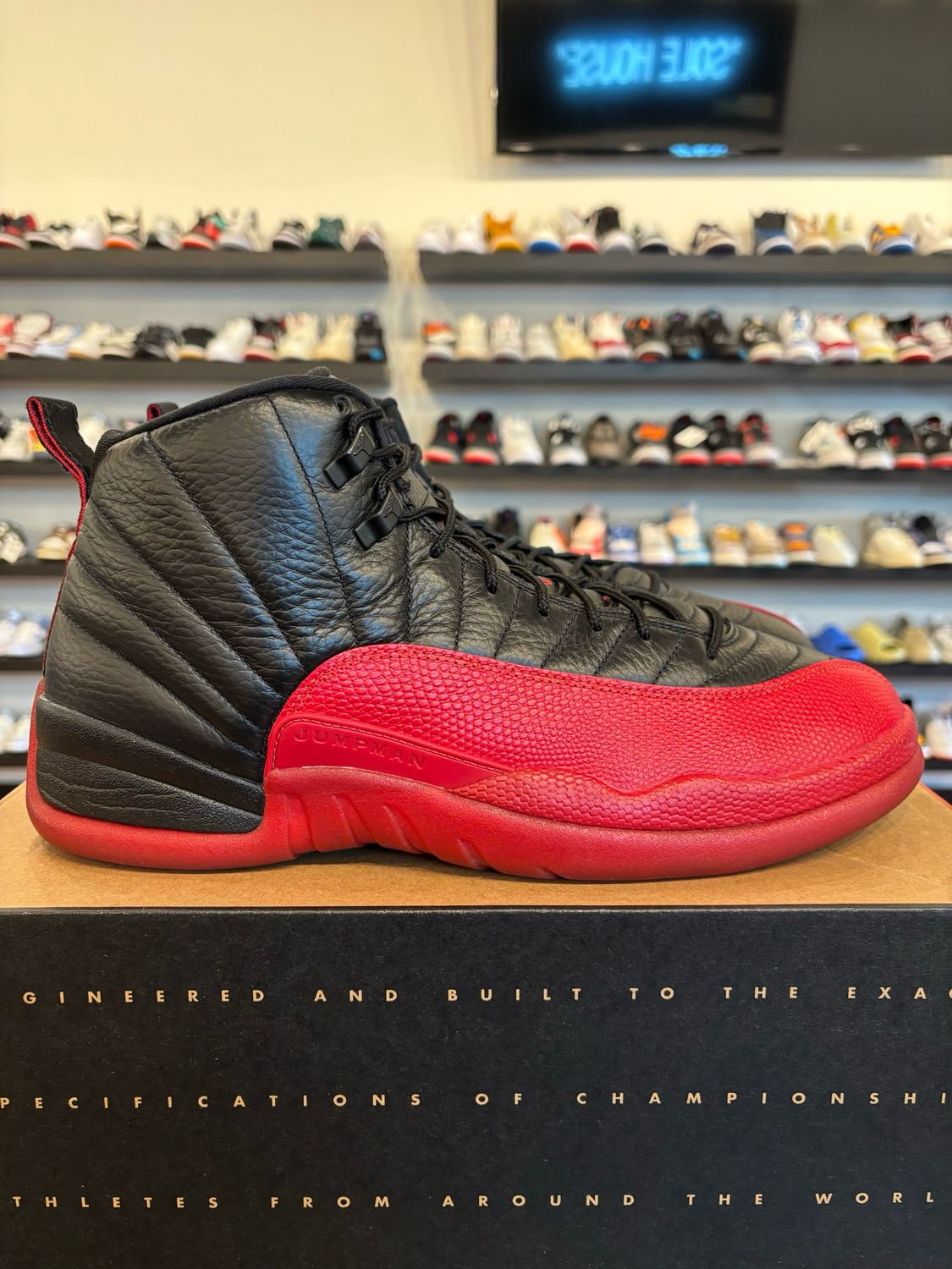Jordan 12 Flu Game 2025 Size 14 Pre-Owned