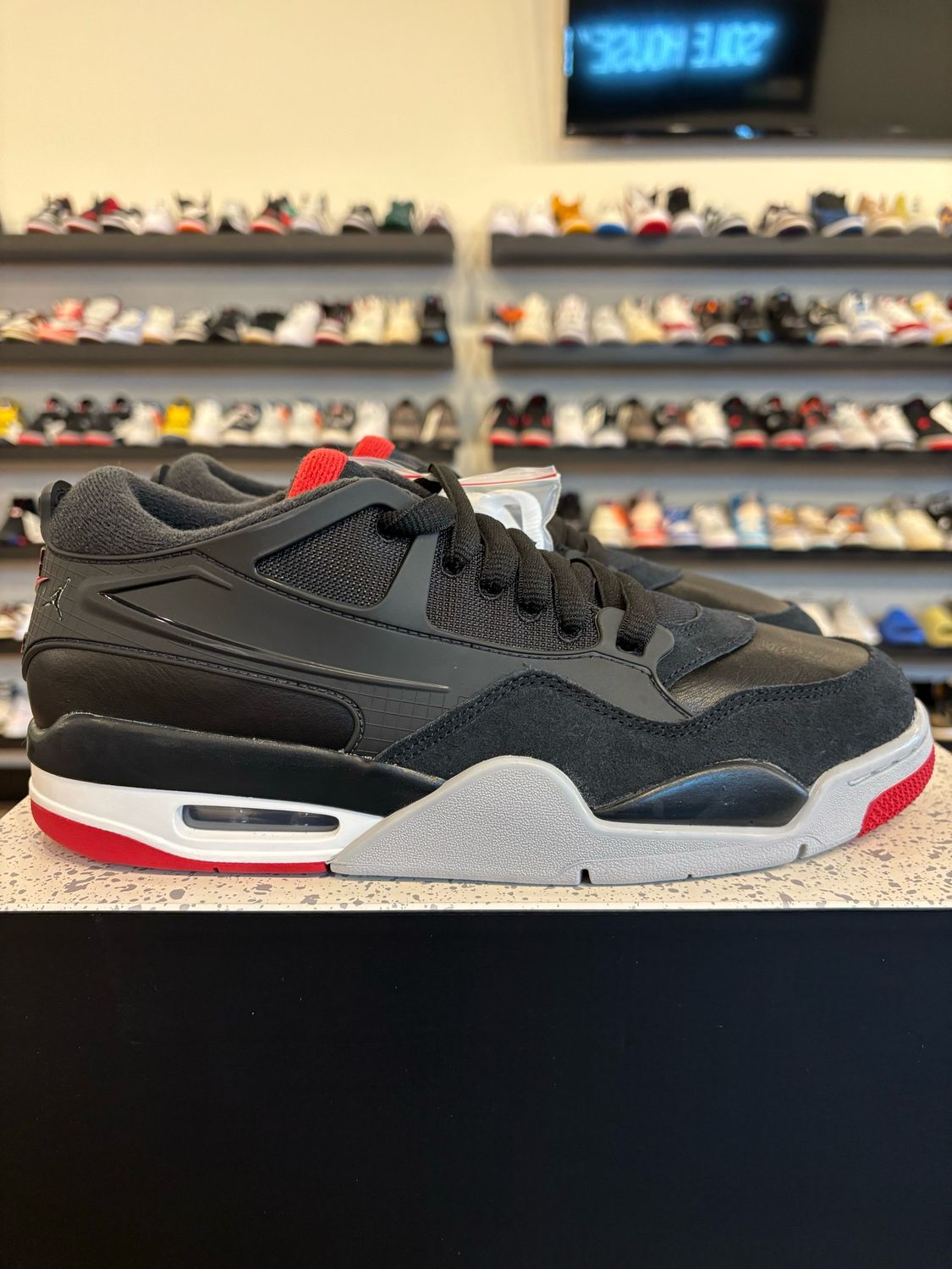 Jordan 4 RM Black Cement Size 10 Brand New