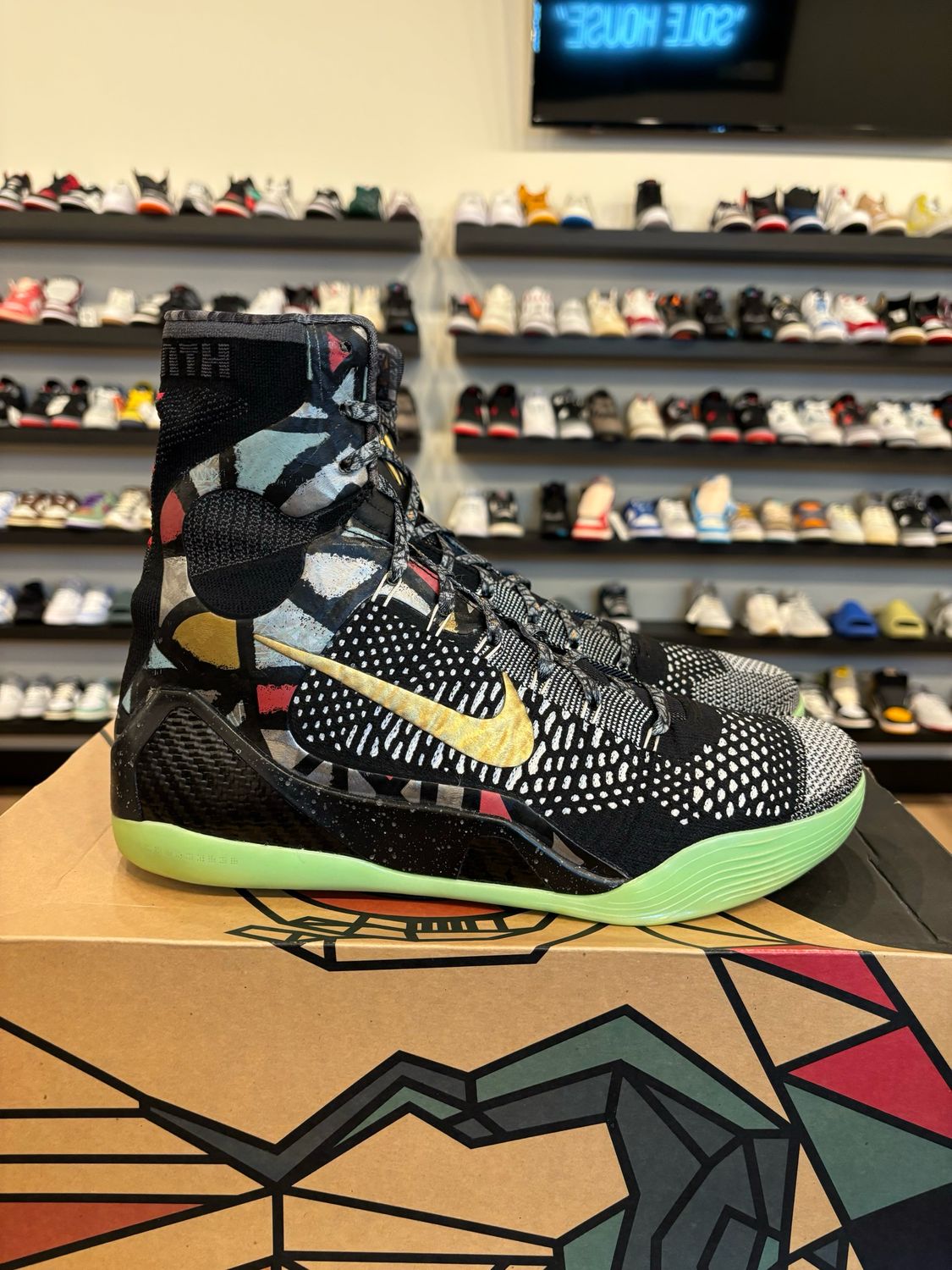Nike Kobe 9 High Gumbo All Star Size 11 Pre-Owned