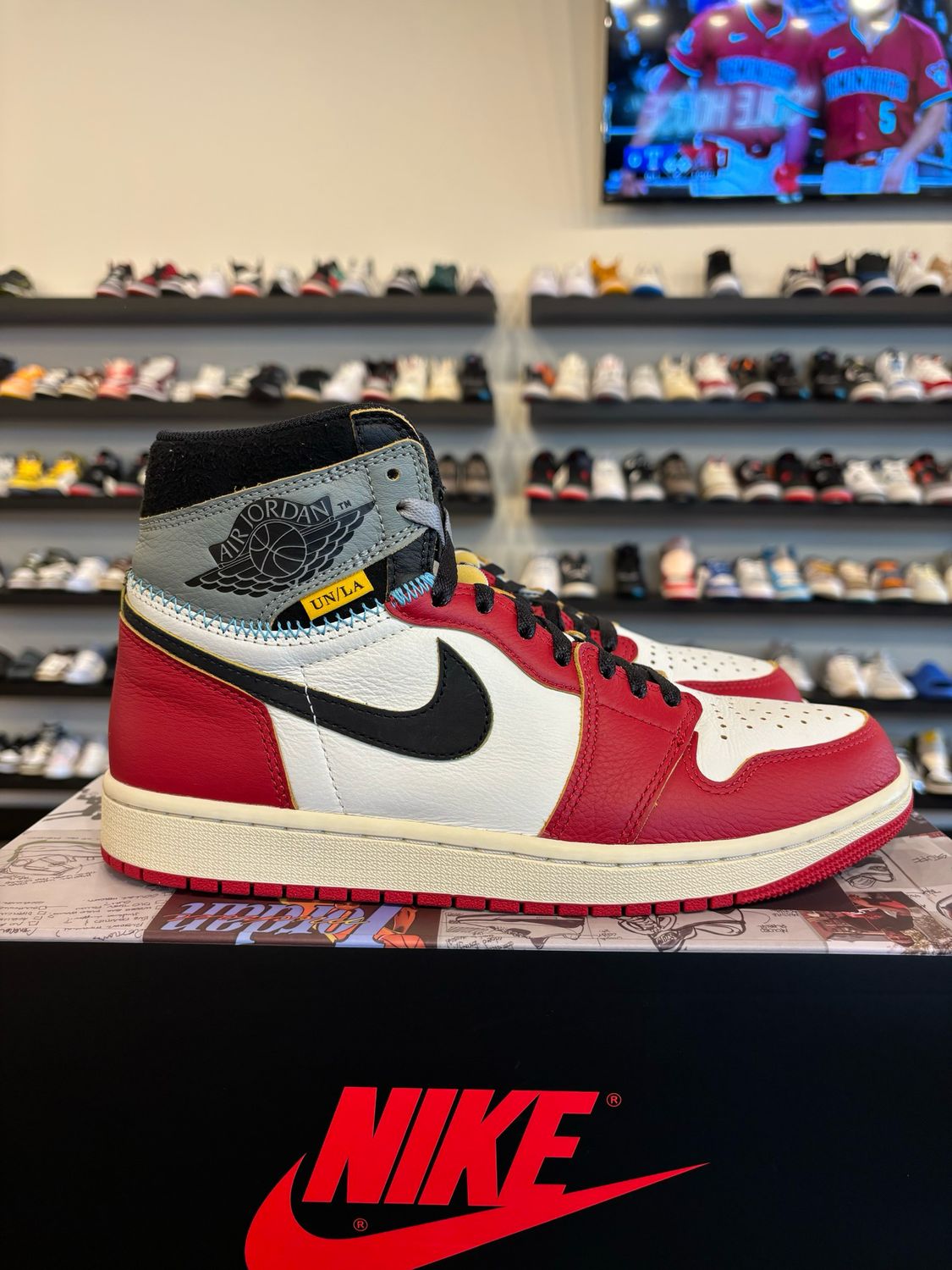 Jordan 1 Union Chicago Shadow Size 9 Pre-Owned