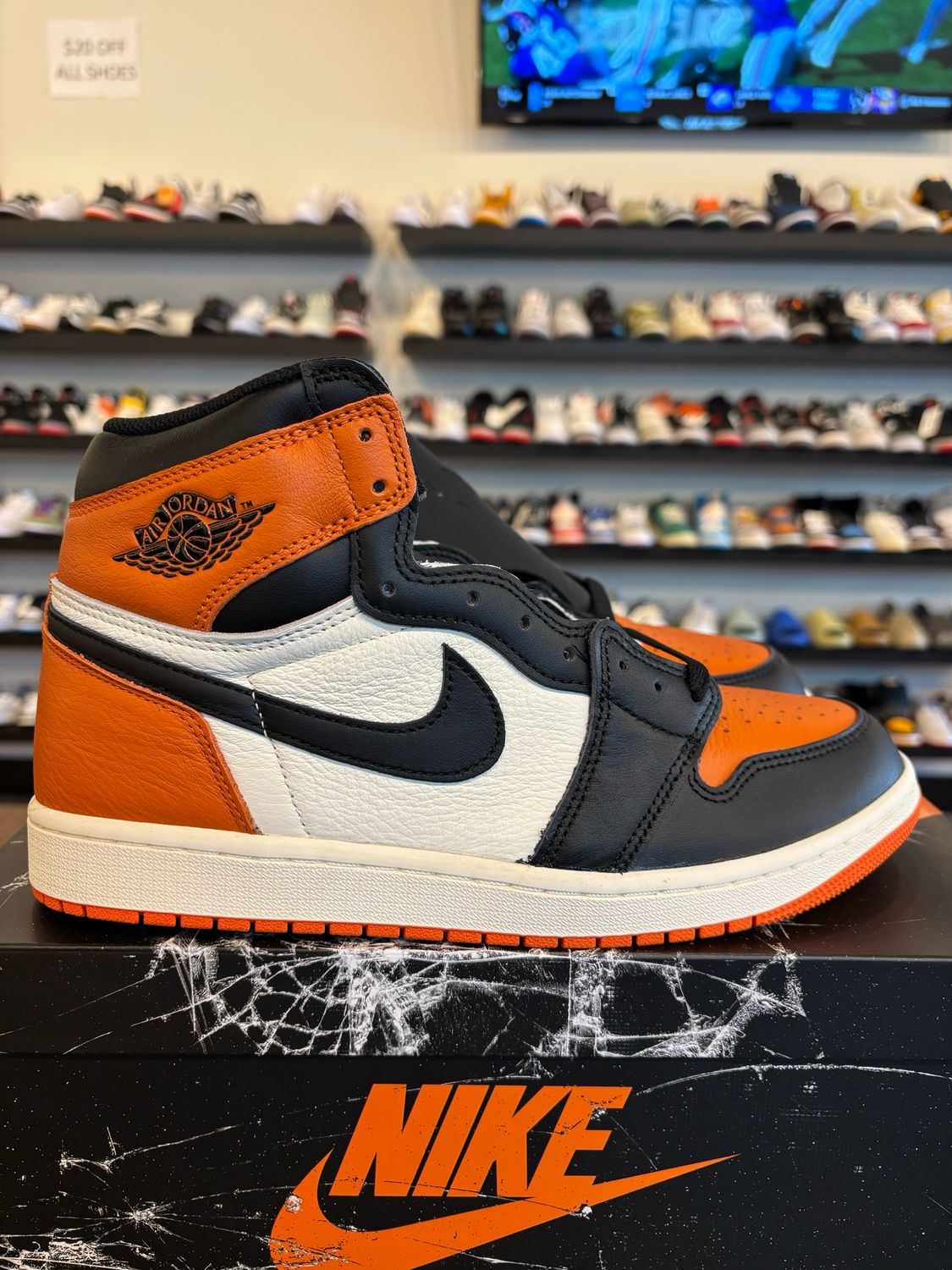 Jordan 1 Shattered Backboard 2025 Size 13 Brand New