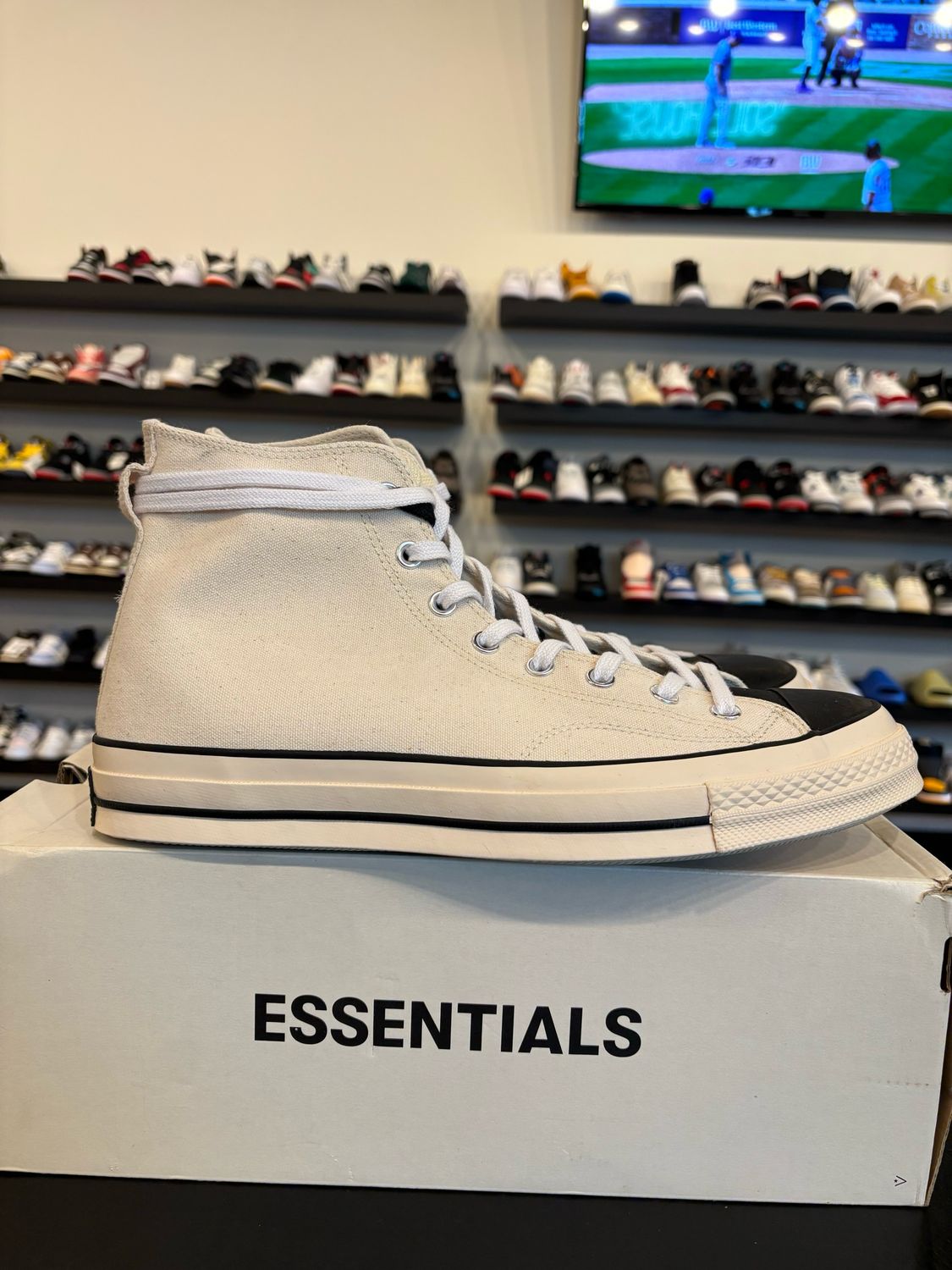 Converse FOG Essentials Cream Size 12 Brand New