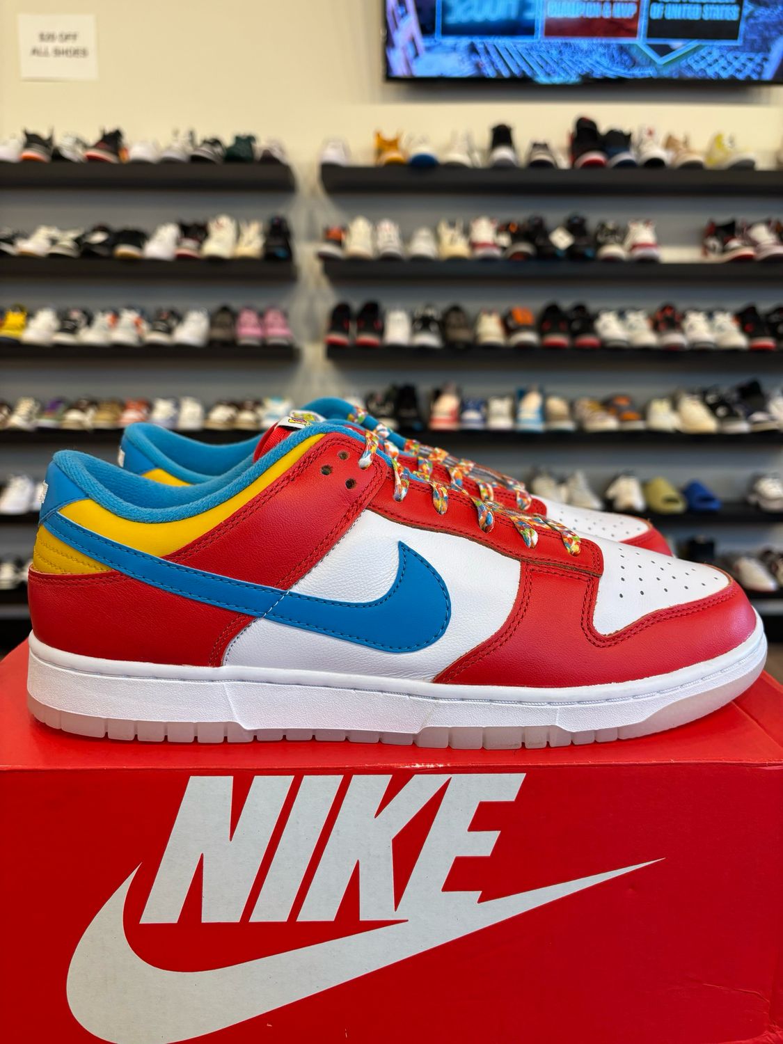 Nike Dunk Low Fruity Pebbles Size 10.5 Brand New