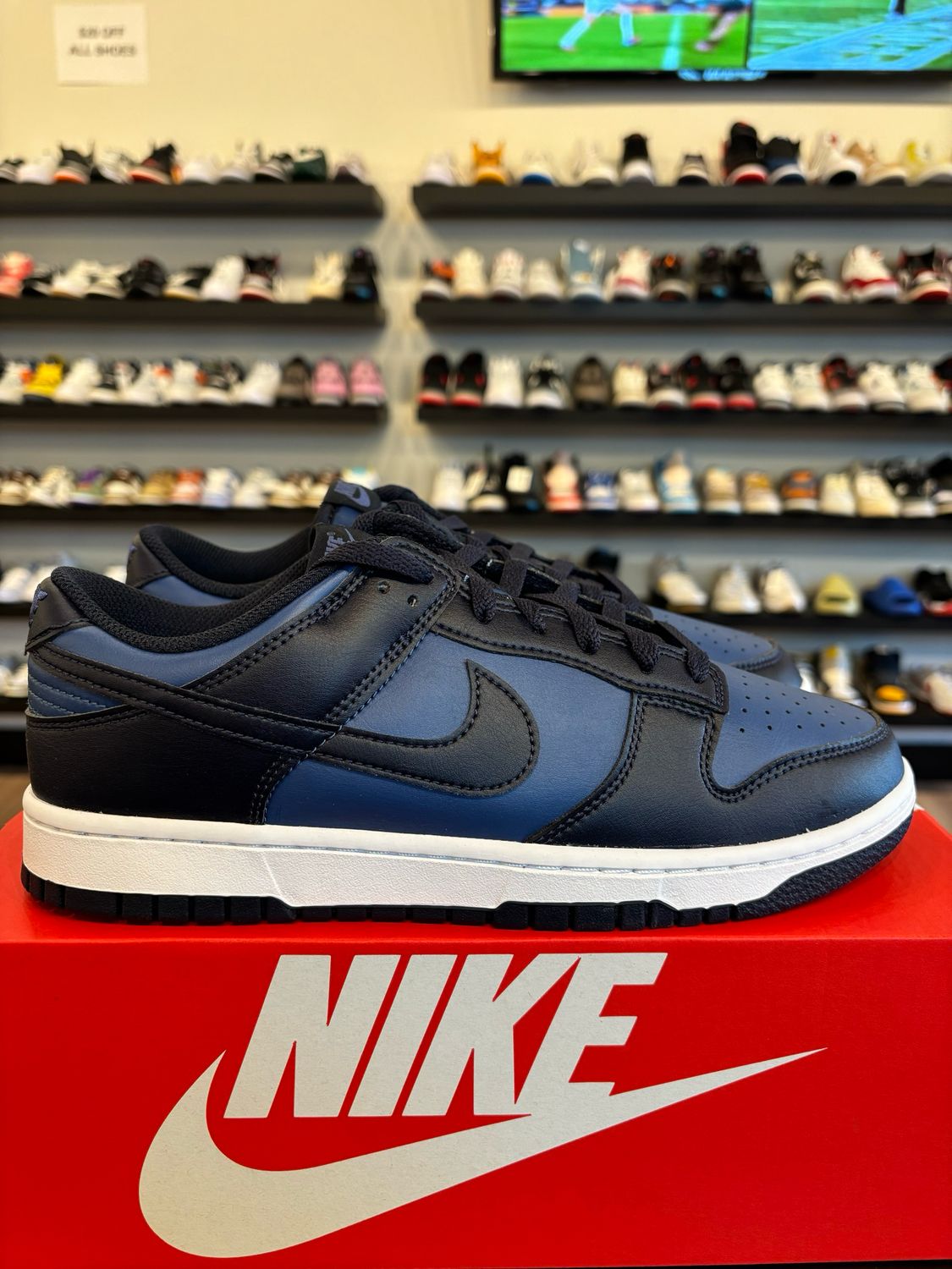 Nike Dunk Low Mystic Navy Size 10.5 Brand New