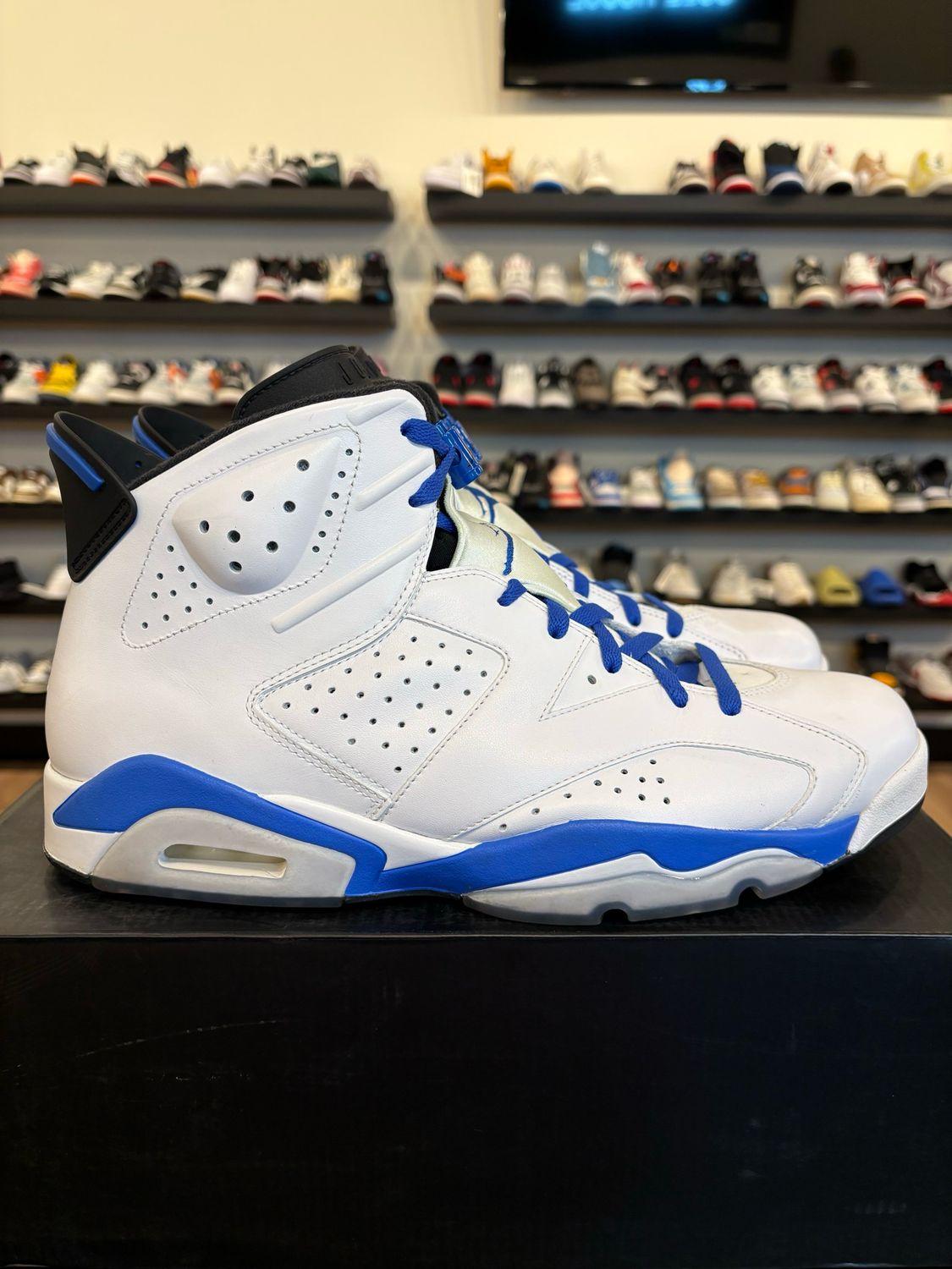 Jordan 6 Sport Blue Size 13 Pre-Owned (No Box)