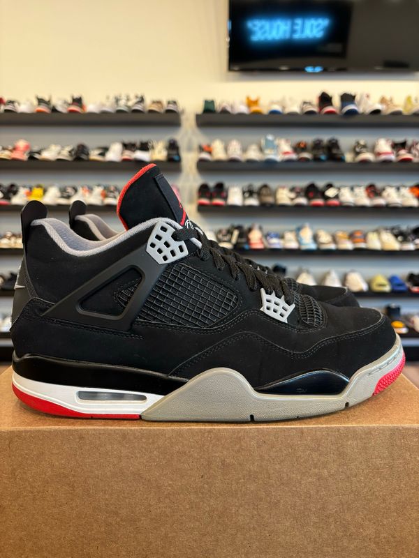 Jordan 4 Bred 2019 Size 11.5 Pre-Owned (No Box)
