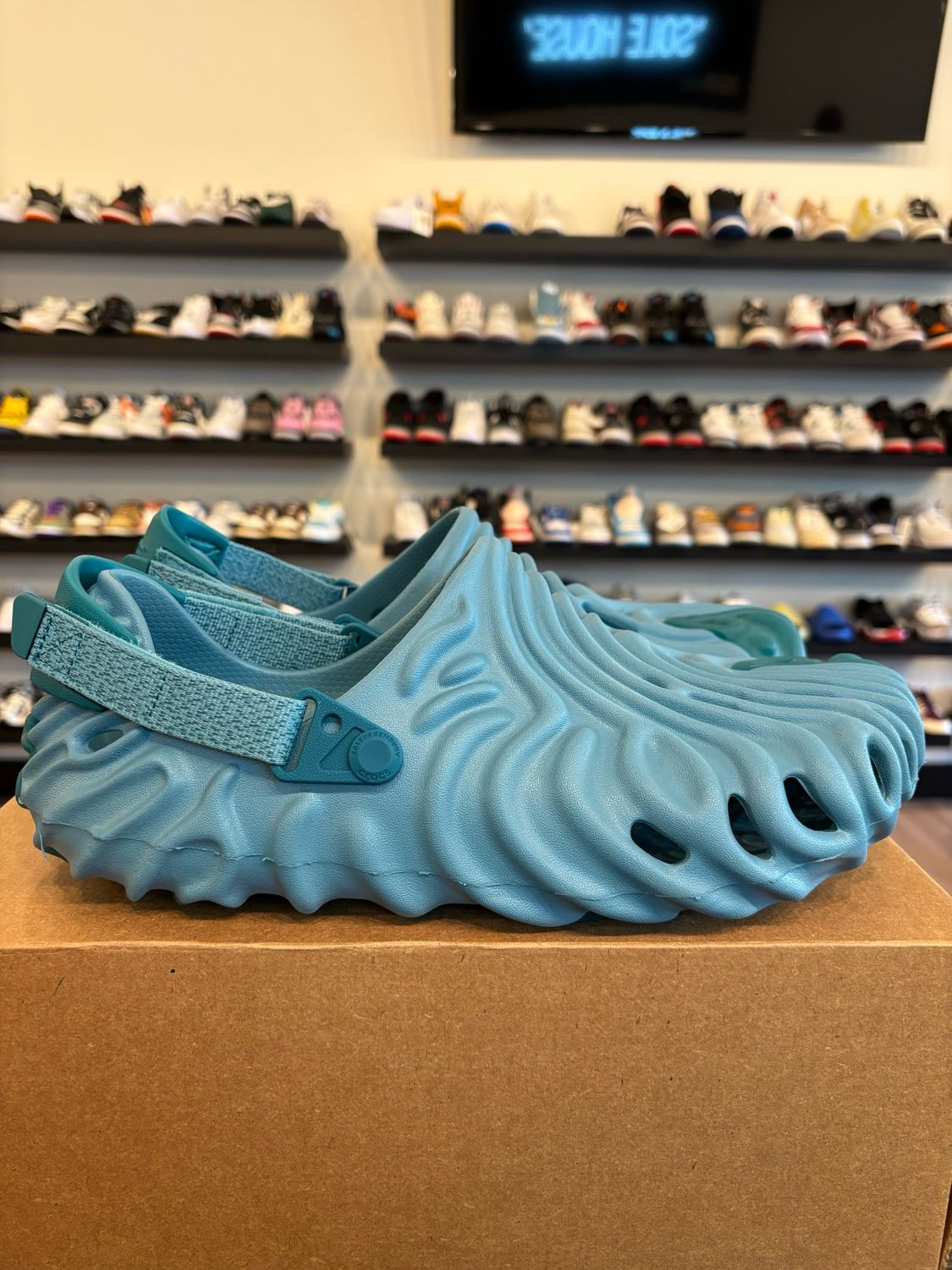 Croc Pollex Clog Salehe Bembury Tide Size 12 Brand New (No Box)