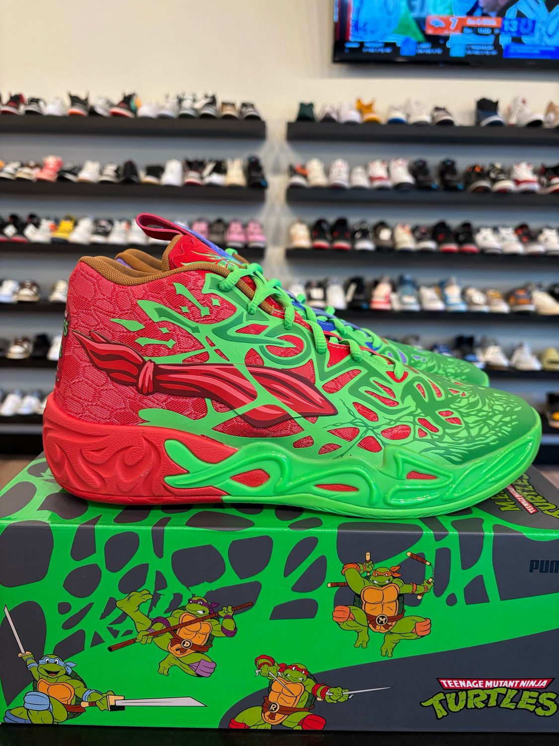 Puma Melo MB.04 TMNT Size 11.5 Brand New