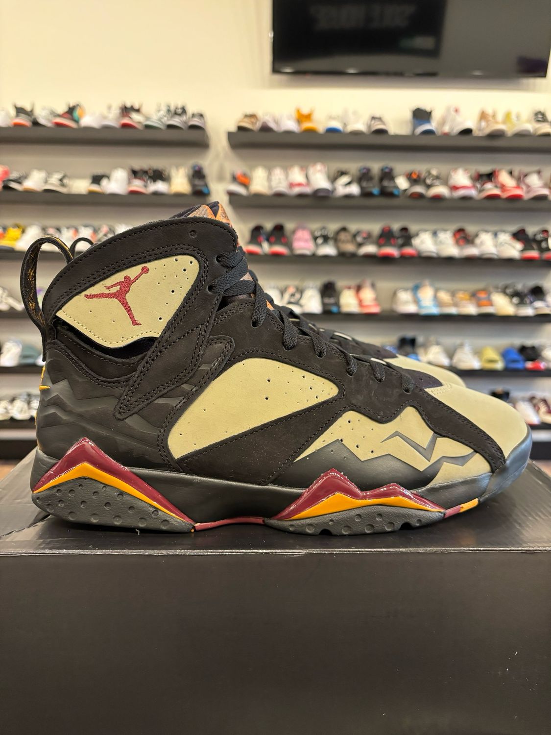 Jordan 7 Black Olive Size 12 Pre-Owned