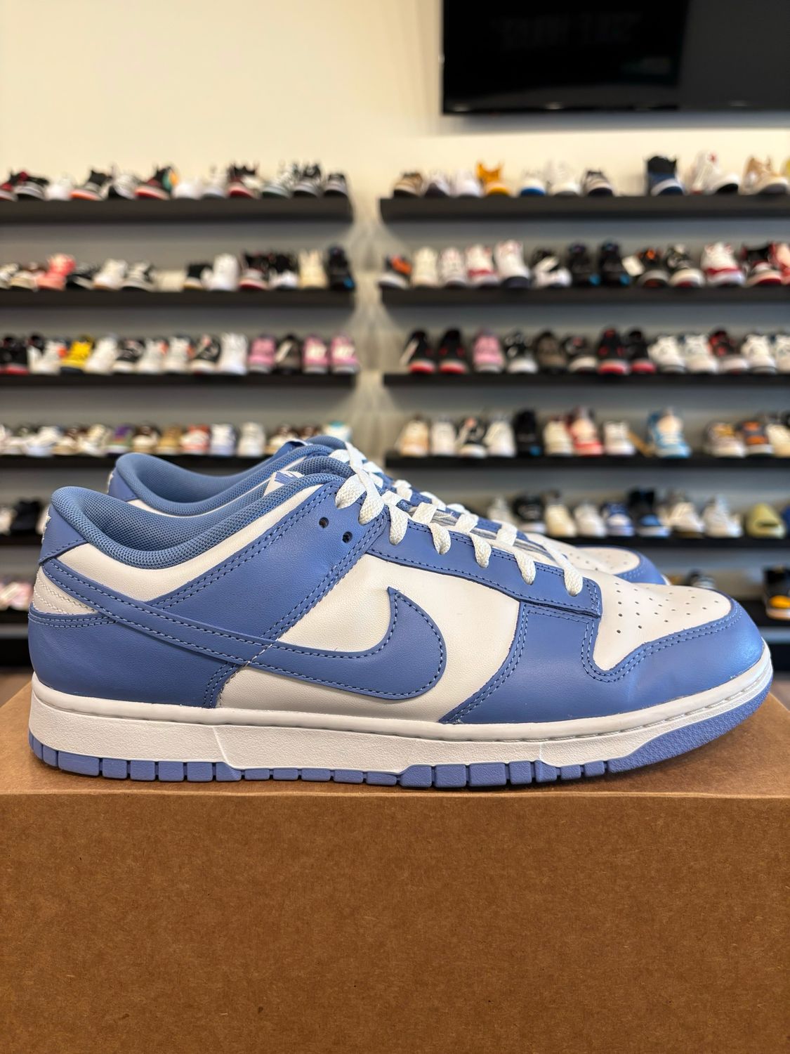 Nike Dunk Low Polar Blue Size 11 Pre-Owned (No Box)