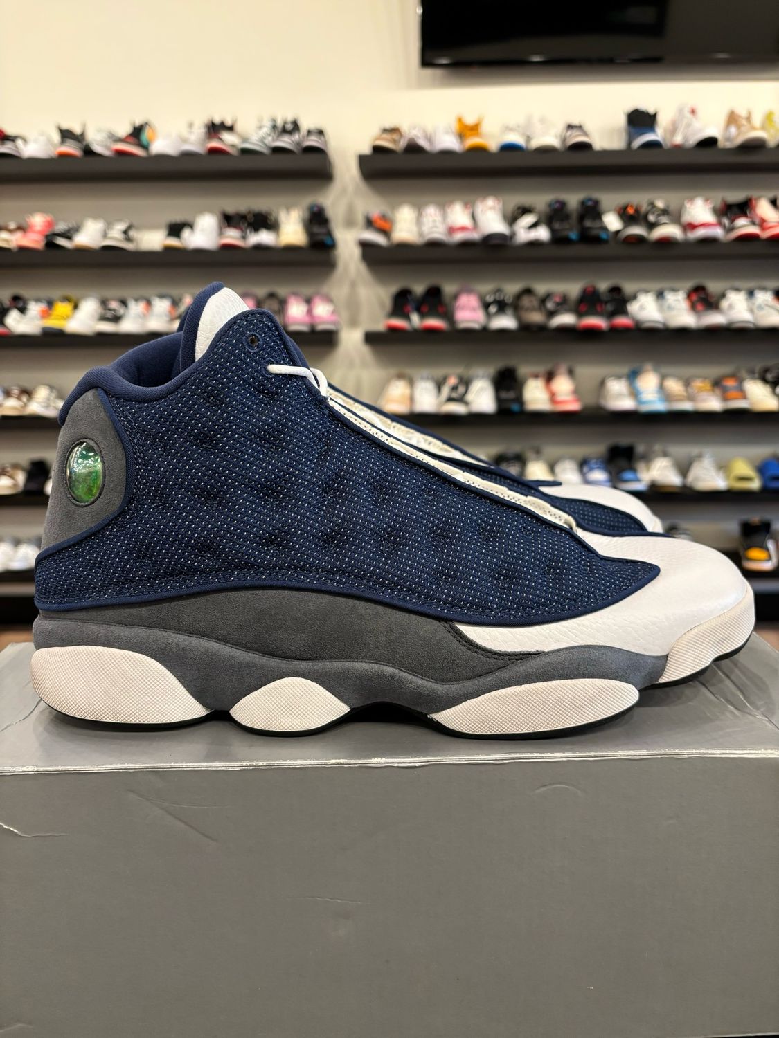 Jordan 13 Blue Flint 2020 Size 13 Pre-Owned