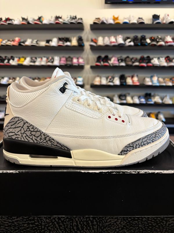 Jordan 3 Reimagined White Cement Size 13 Pre-Owned