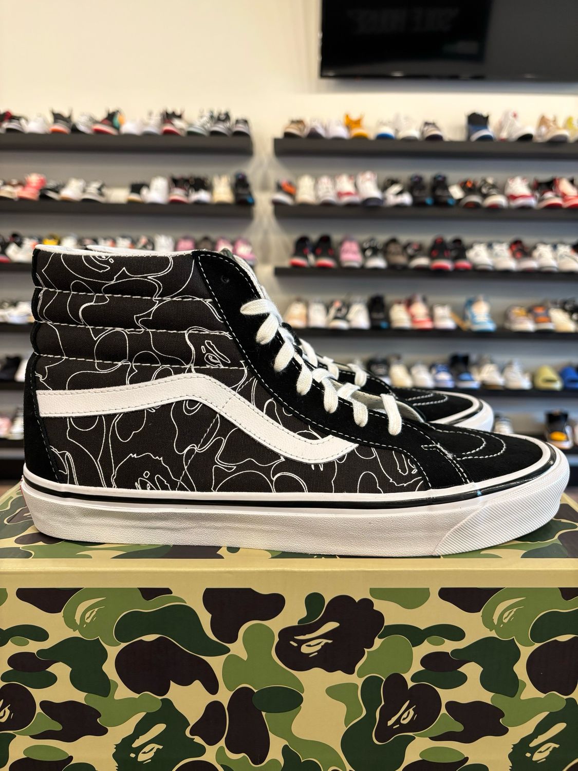 Bape Vans ABC Camo Size 11.5 Pre-Owned
