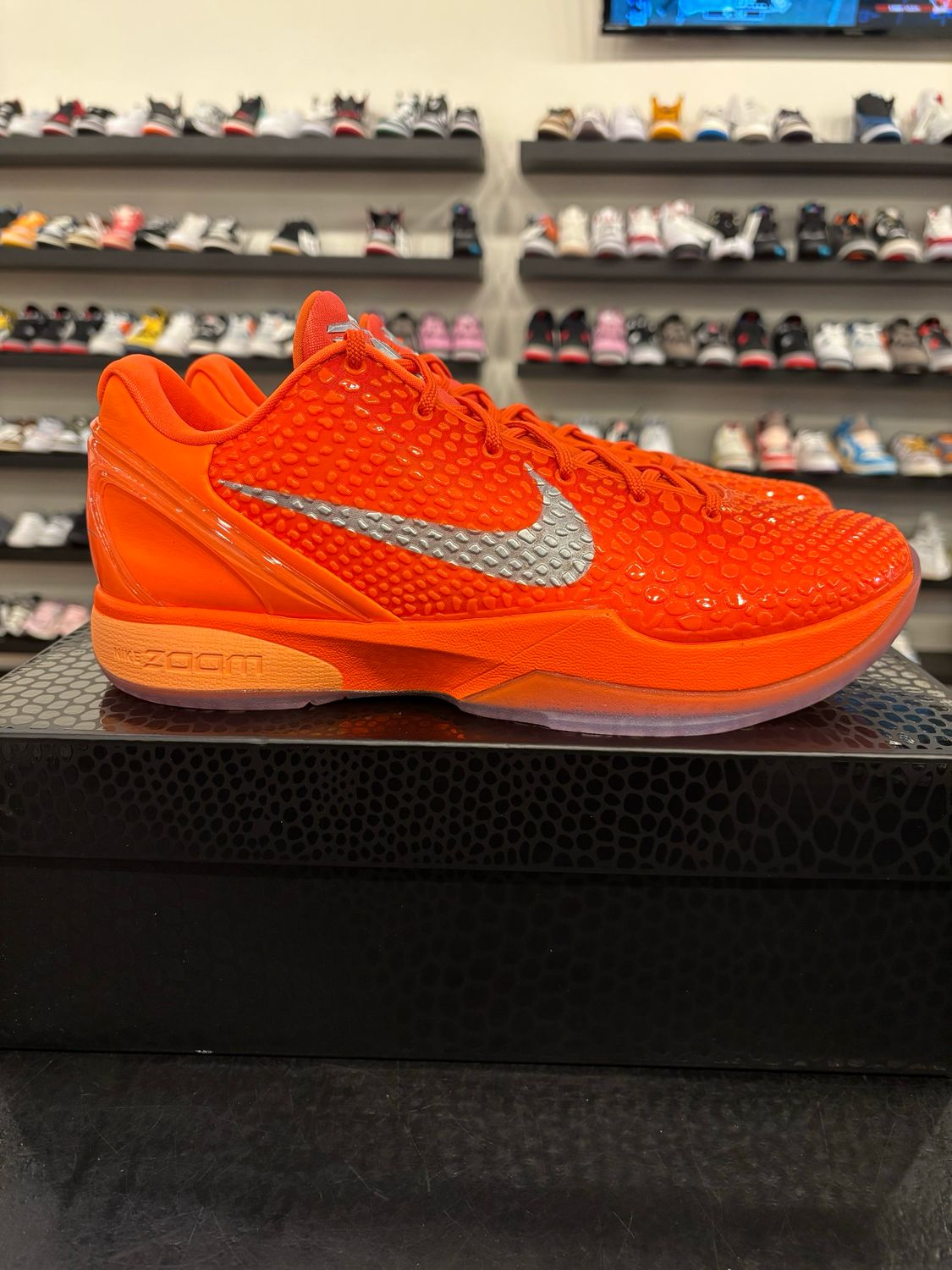 Nike Kobe 6 Protro Total Orange Size 11.5 Brand New