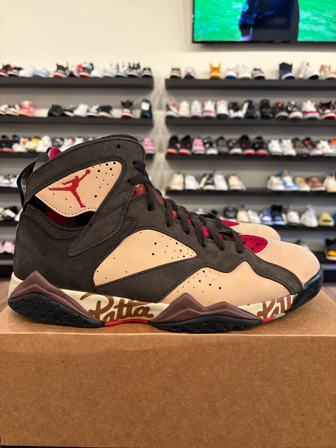 Jordan 7 Patta Shimmer Size 13 Pre-Owned (No Box)