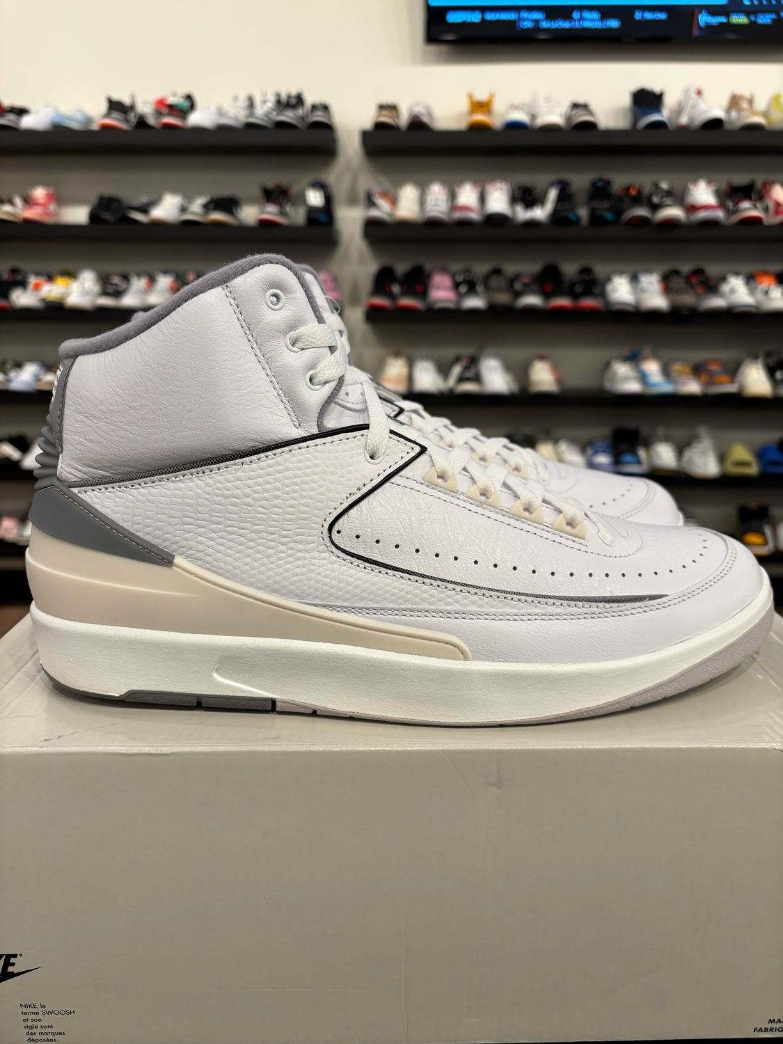 Jordan 2 Cement Grey Size 12 Pre-Owned