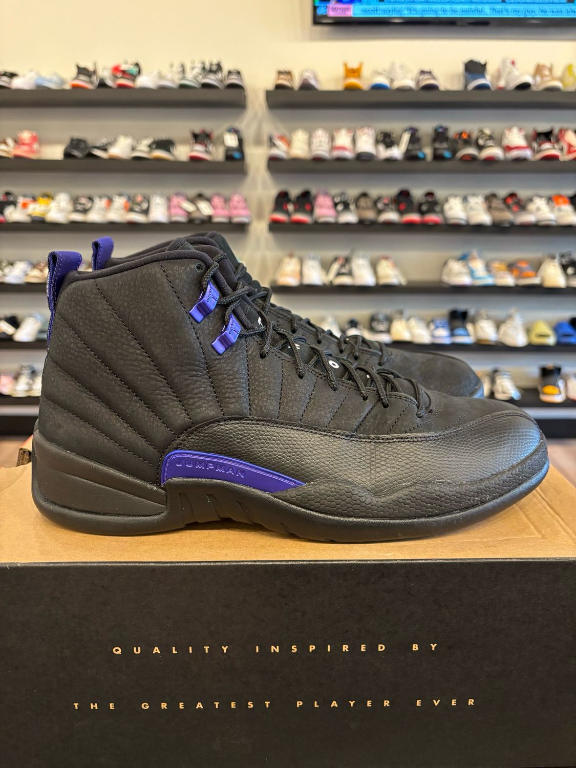 Jordan 12 Dark Concord Size 11 Pre-Owned