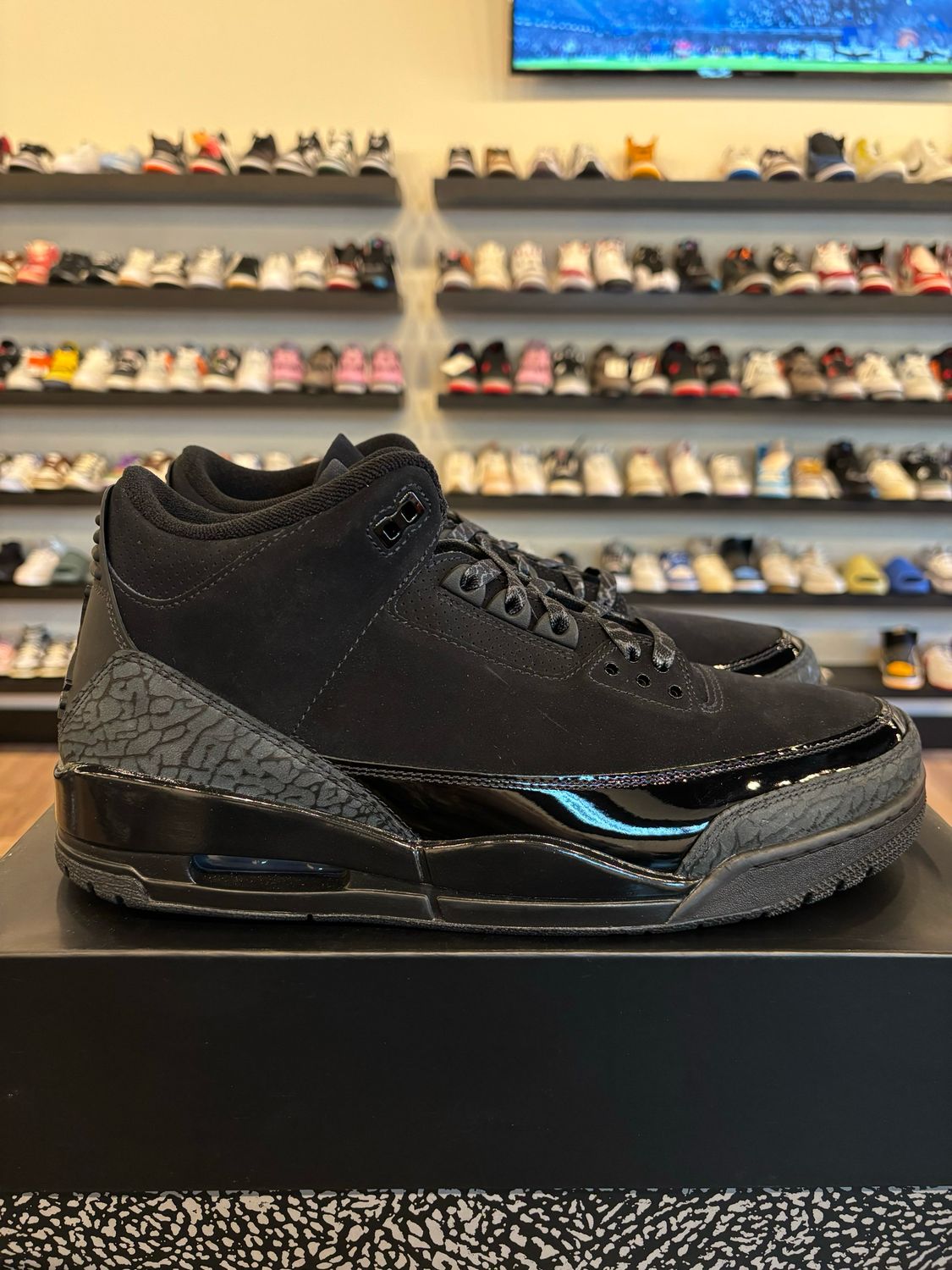 Jordan 3 Black Cat 2025 Size 12 Brand New