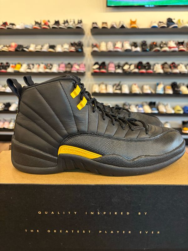Jordan 12 Black Taxi Size 11.5 Pre-Owned