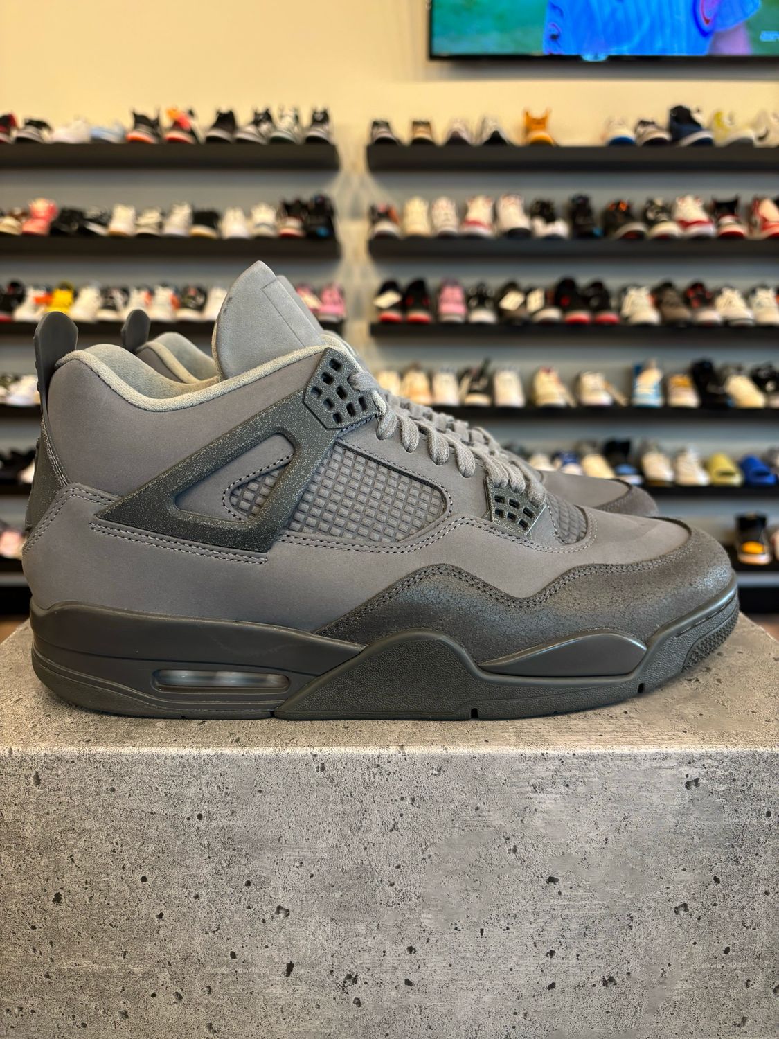 Jordan 4 Wet Cement Size 12 Pre-Owned