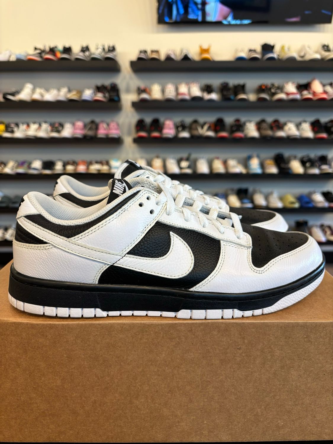Nike Dunk Low By You White Size 9.5 Pre-Owned (No Box)