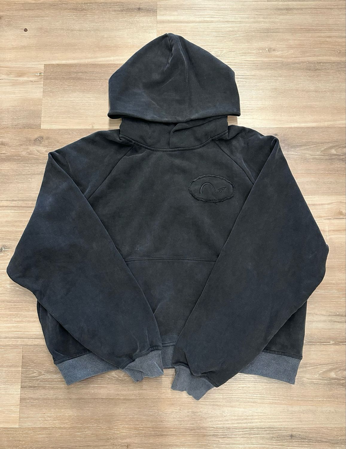 Only Way Studios &#39;Faith Over Fear&#39; Hoodie Black Size Medium Brand New