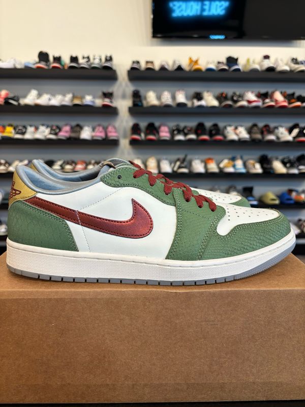 Jordan 1 Low Year Of The Dragon Size 13 Pre-Owned (No Box)