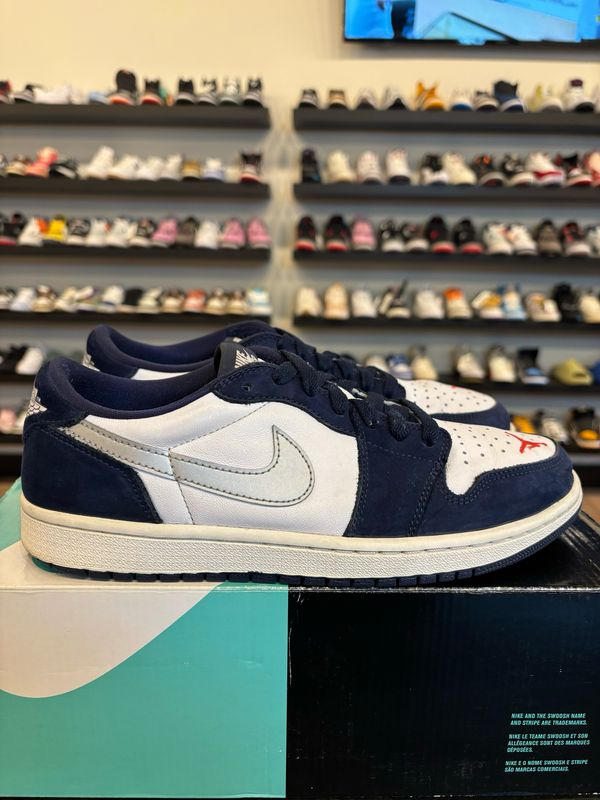 Jordan 1 Low SB Eric Koston Navy Size 8 Pre-Owned