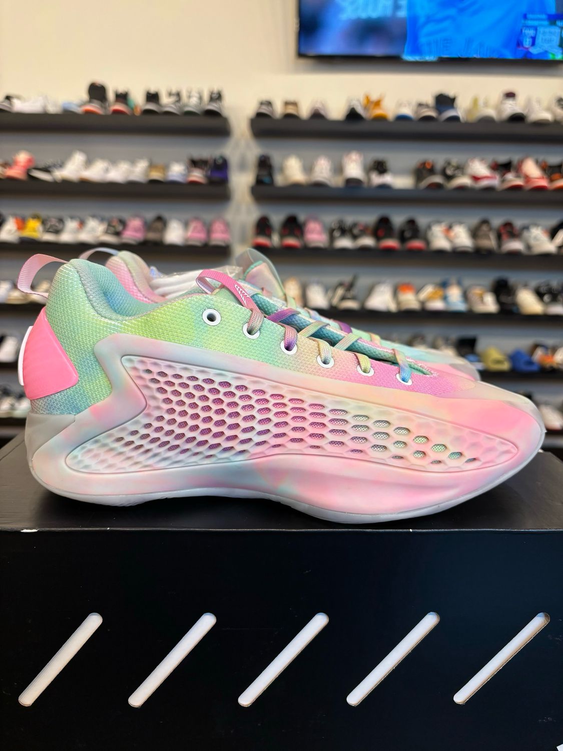 Adidas AE 1 Low Cotton Candy 3SSB PE Size 5Y (6.5W) Brand New