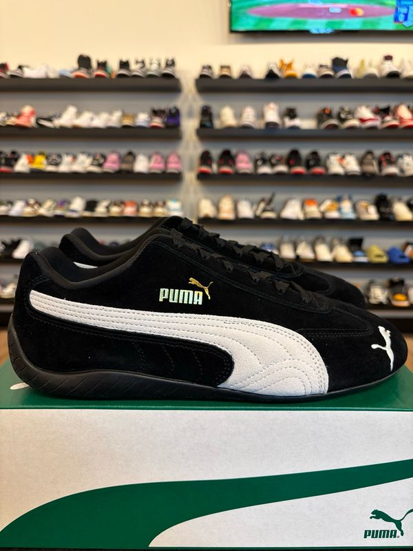 Puma Speed Cat Black Size 4.5Y (6W) Brand New