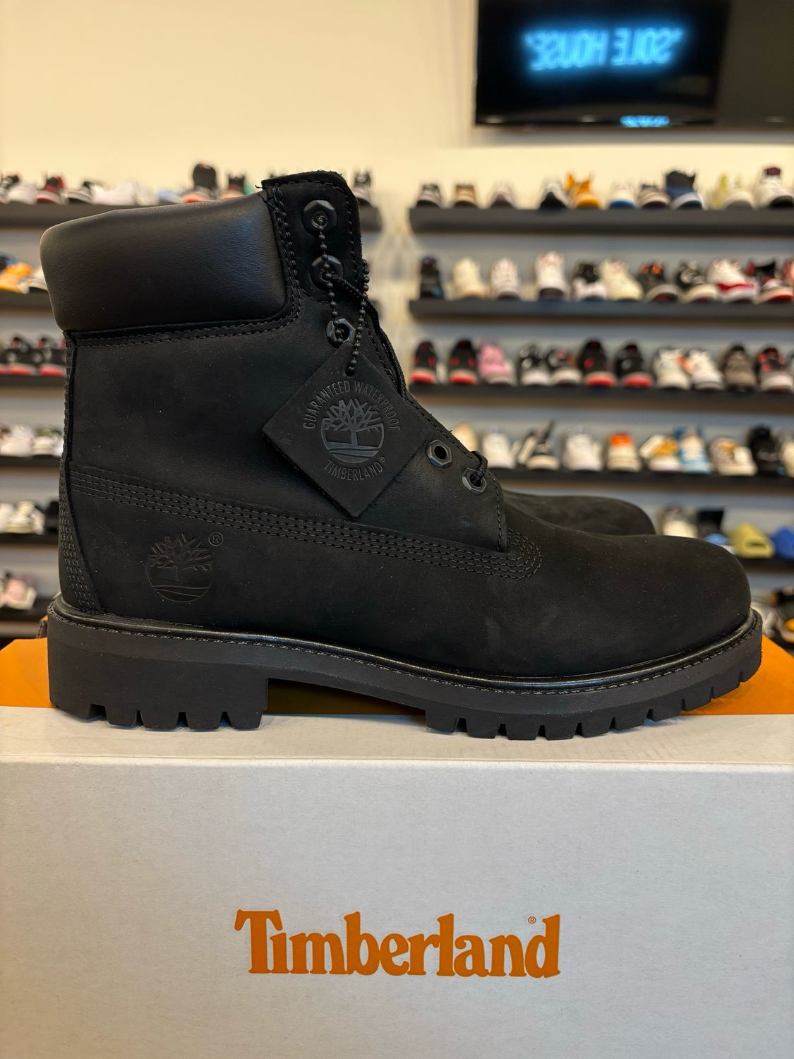 Timberland Boot Black Size 8 Brand New