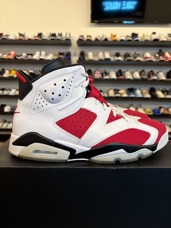 Jordan 6 Carmine Size 11 Pre-Owned